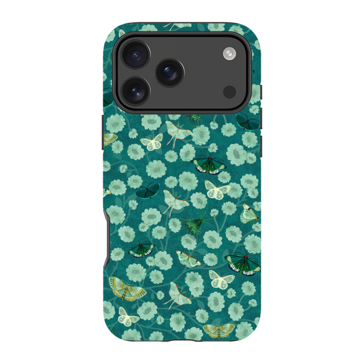 iPhone Tough Case - Small Moths 2 By Katherine Quinn