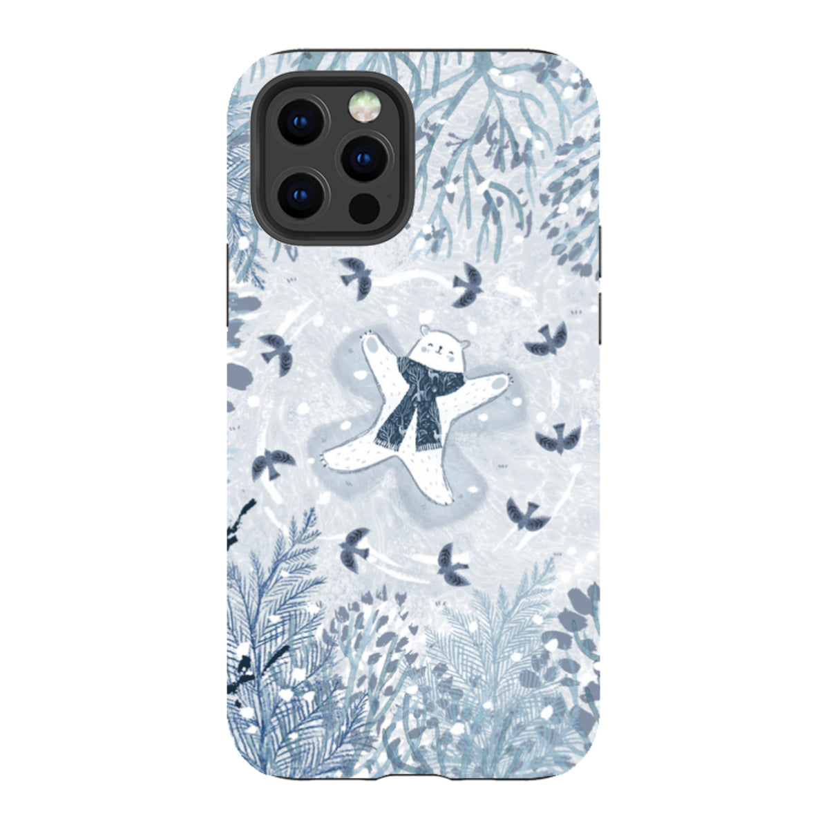 iPhone Tough Case - Snow Angel By Emma Frances Grant