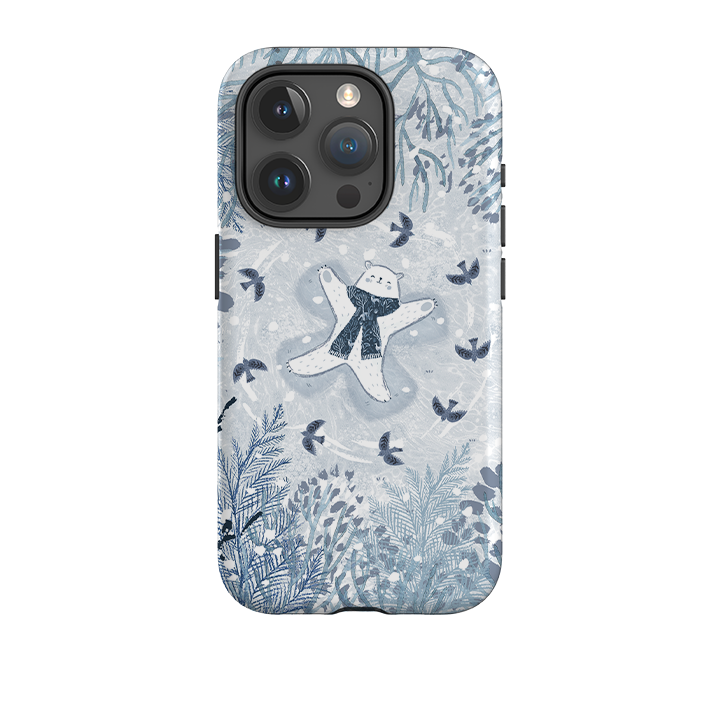 iPhone Tough Case - Snow Angel By Emma Frances Grant