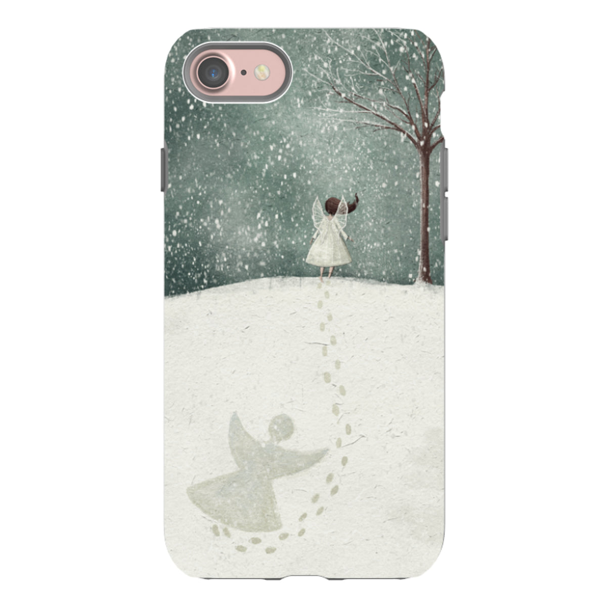 iPhone Tough Case - Snow Angel By Maja Lindberg