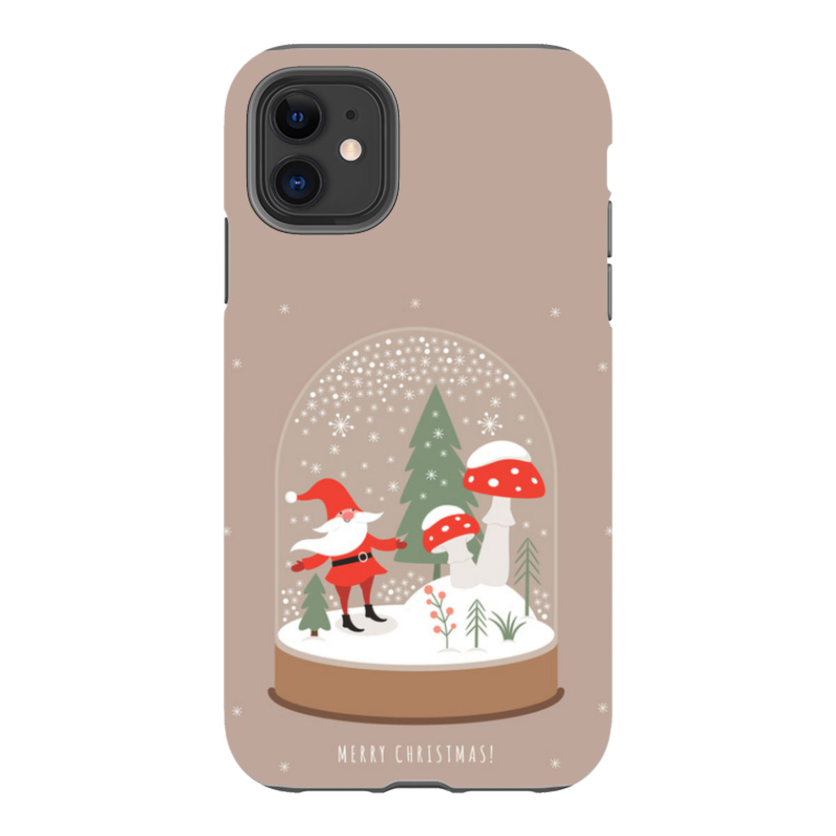 iPhone Tough Case - Snowball Xmas