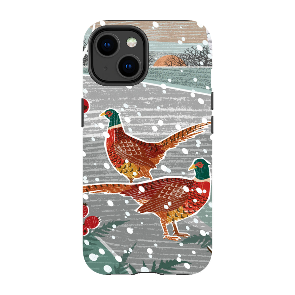 iPhone Tough Case - Snowy Day By Liane Payne