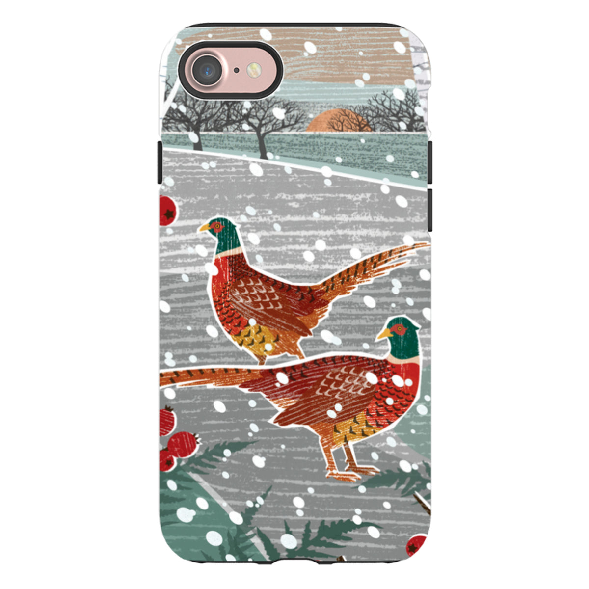 iPhone Tough Case - Snowy Day By Liane Payne