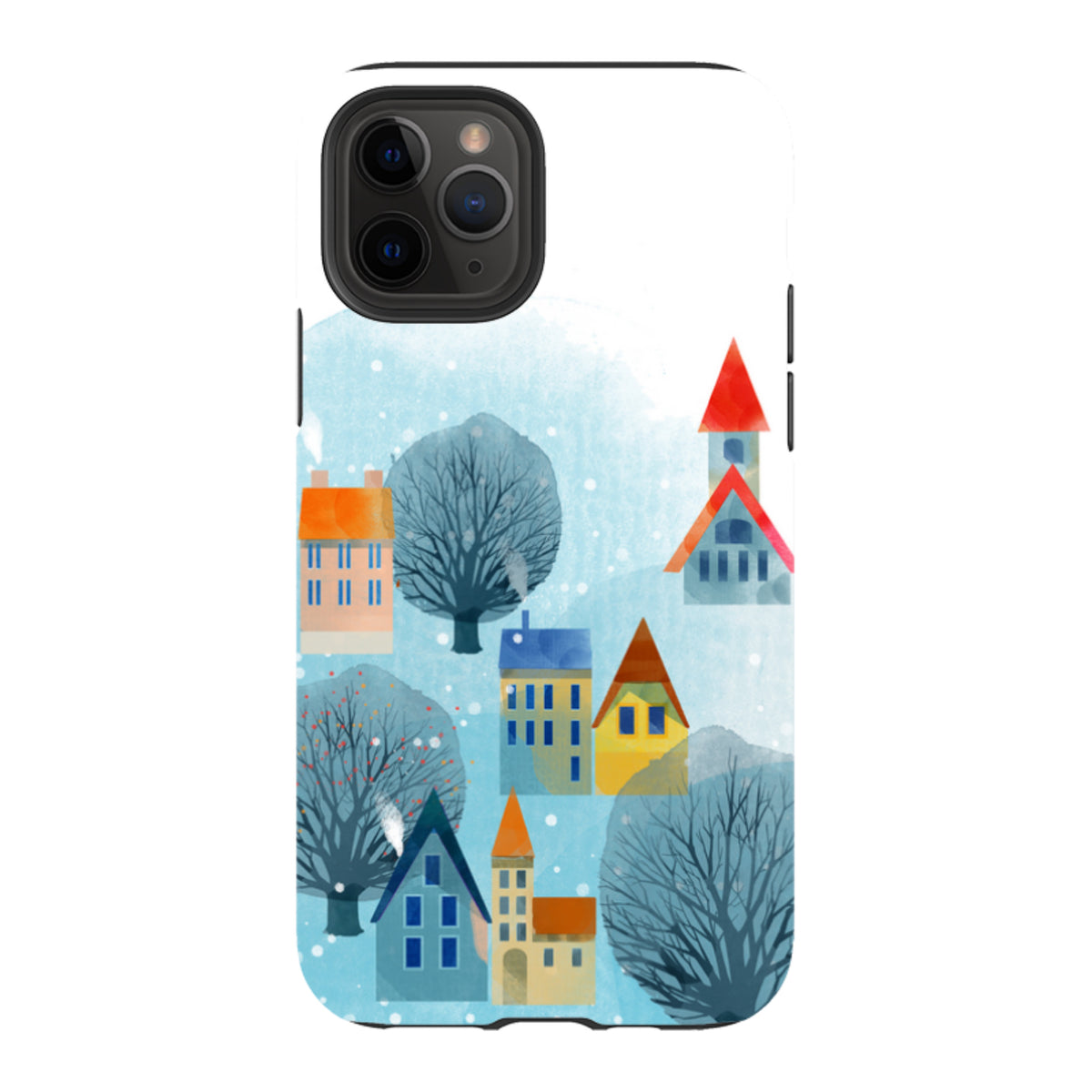 iPhone Tough Case - Snowy Hills