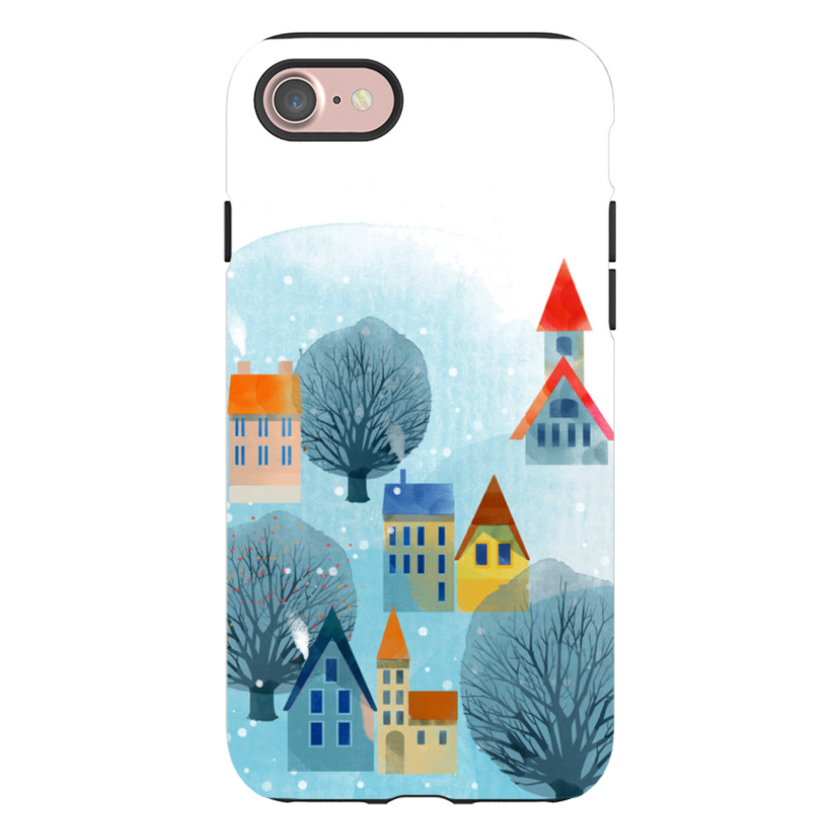 iPhone Tough Case - Snowy Hills
