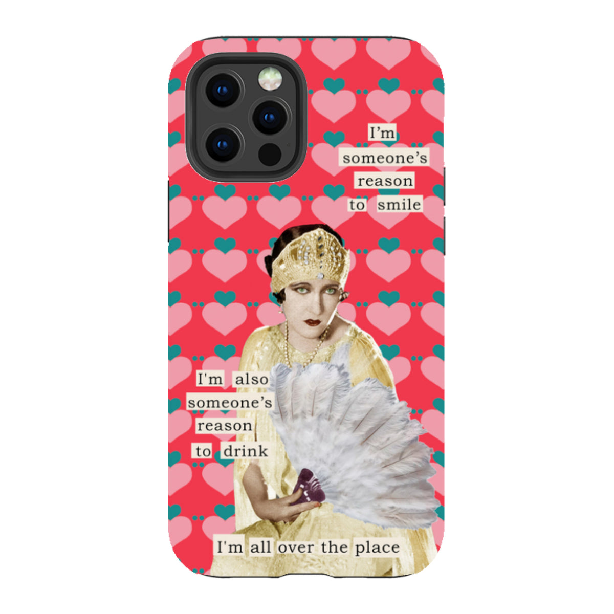 iPhone Tough Case - Someones Reason To Smile By Clare Jordan