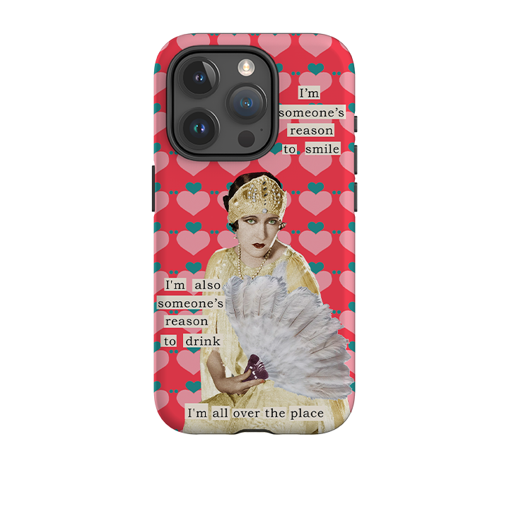 iPhone Tough Case - Someones Reason To Smile By Clare Jordan