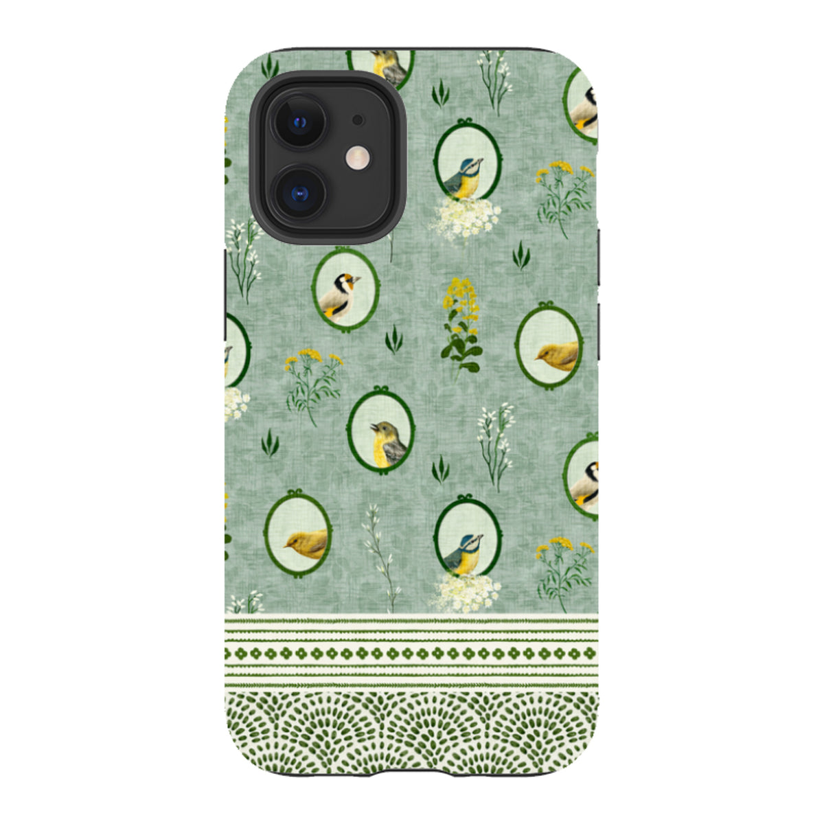 iPhone Tough Case - Song Bird Frames 2 By Katherine Quinn