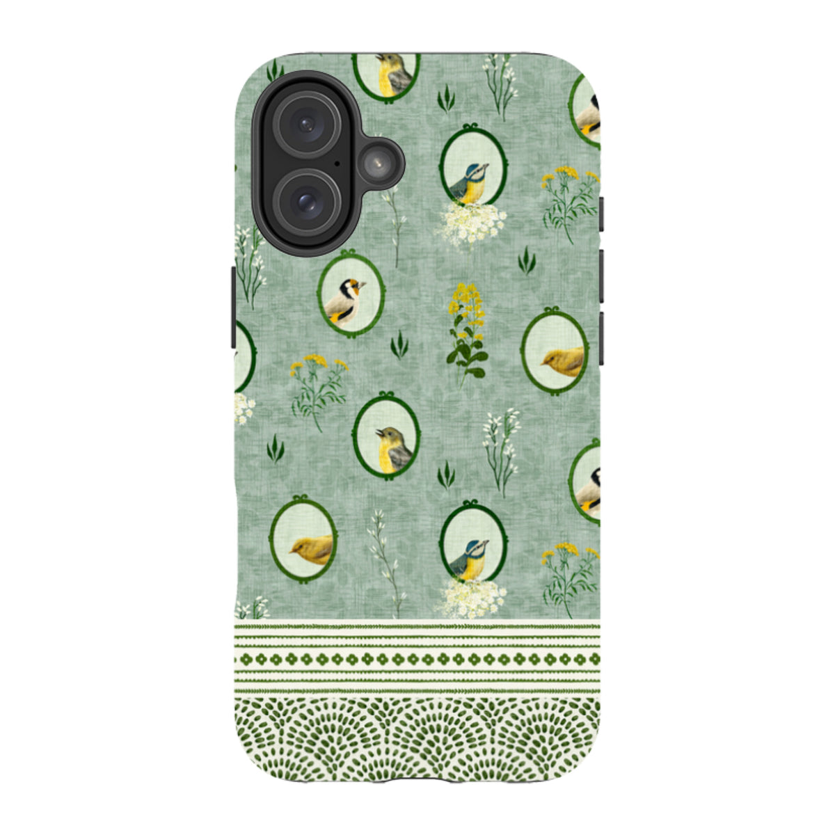 iPhone Tough Case - Song Bird Frames 2 By Katherine Quinn