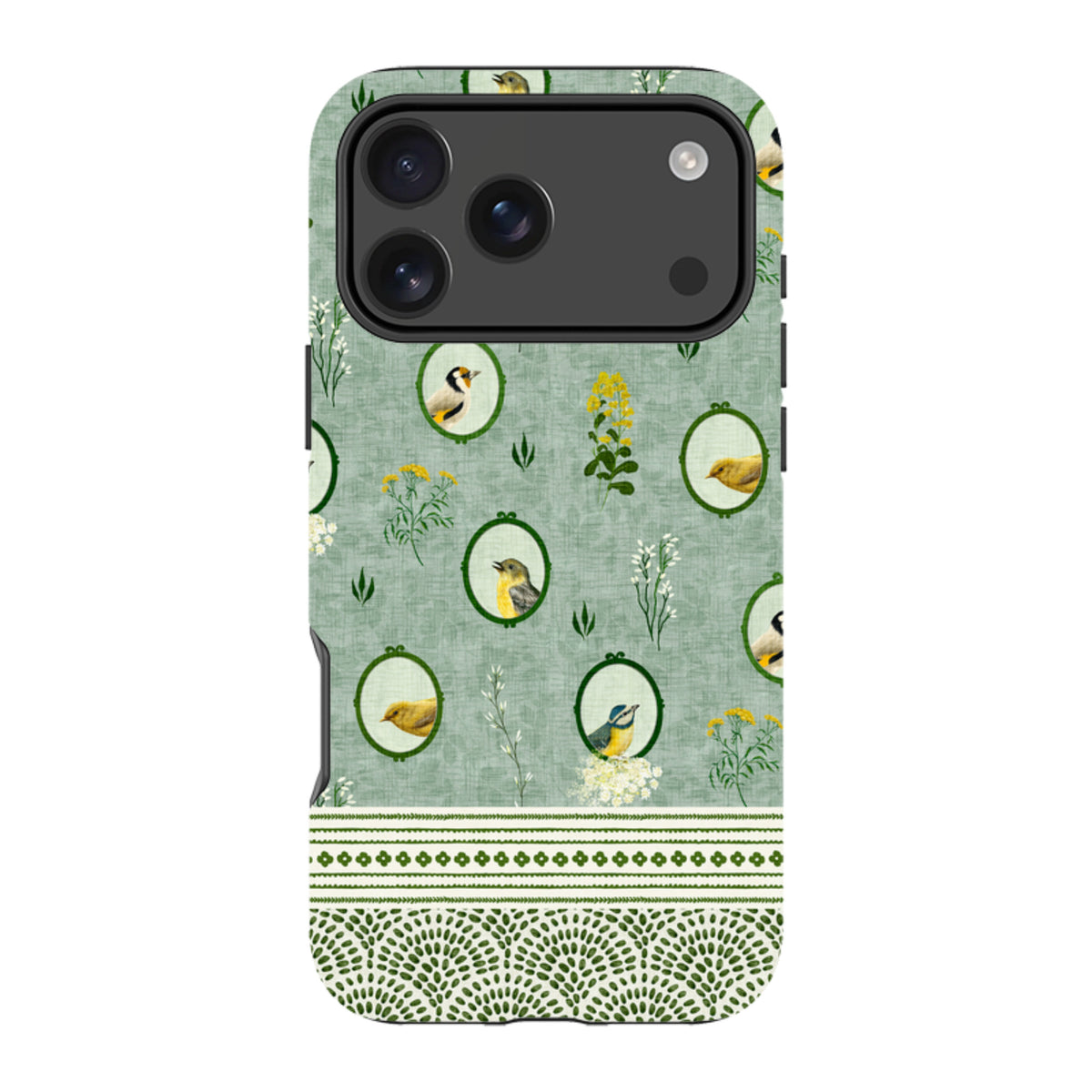 iPhone Tough Case - Song Bird Frames 2 By Katherine Quinn