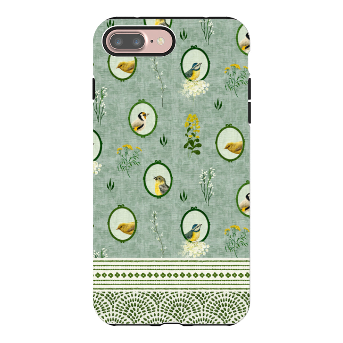iPhone Tough Case - Song Bird Frames 2 By Katherine Quinn