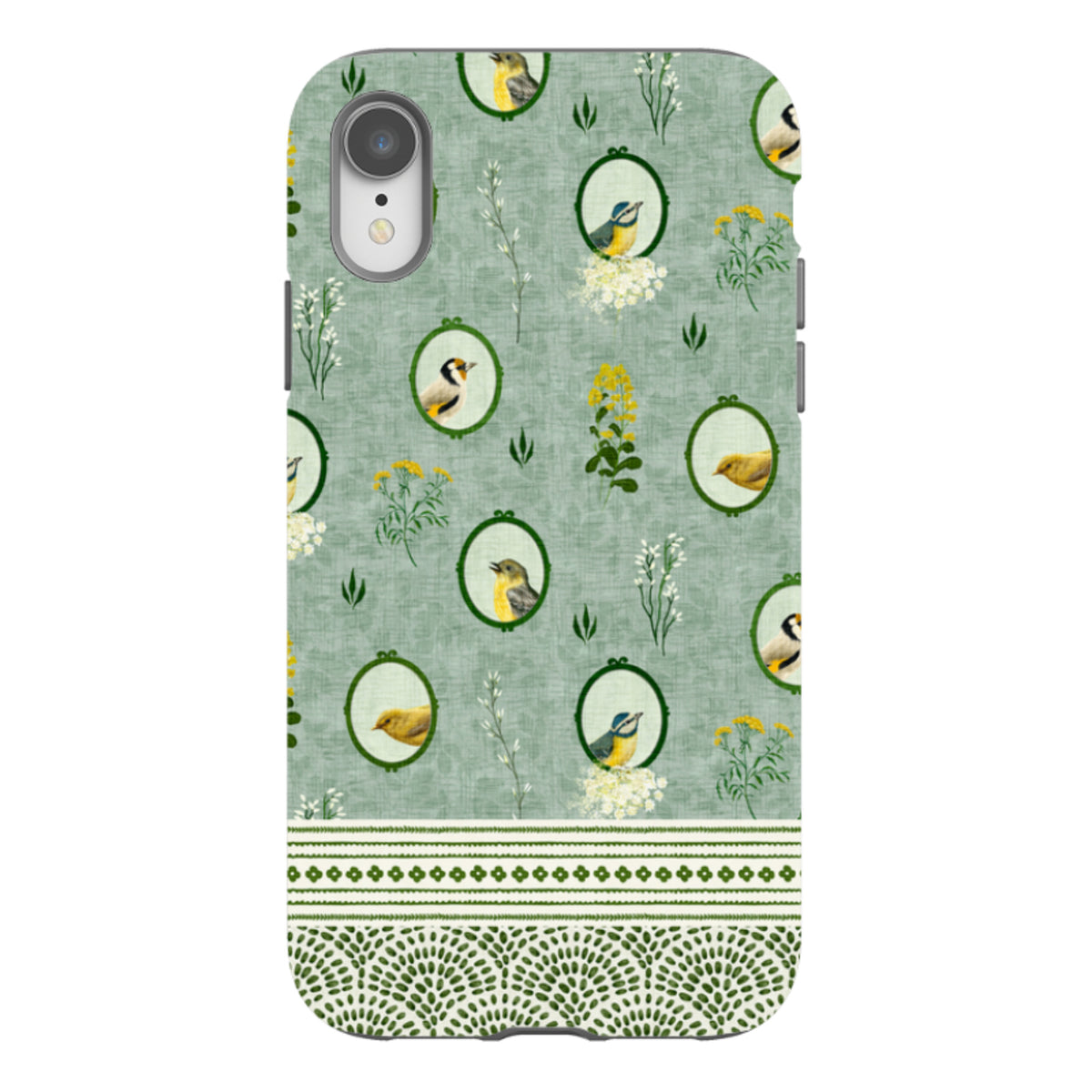 iPhone Tough Case - Song Bird Frames 2 By Katherine Quinn