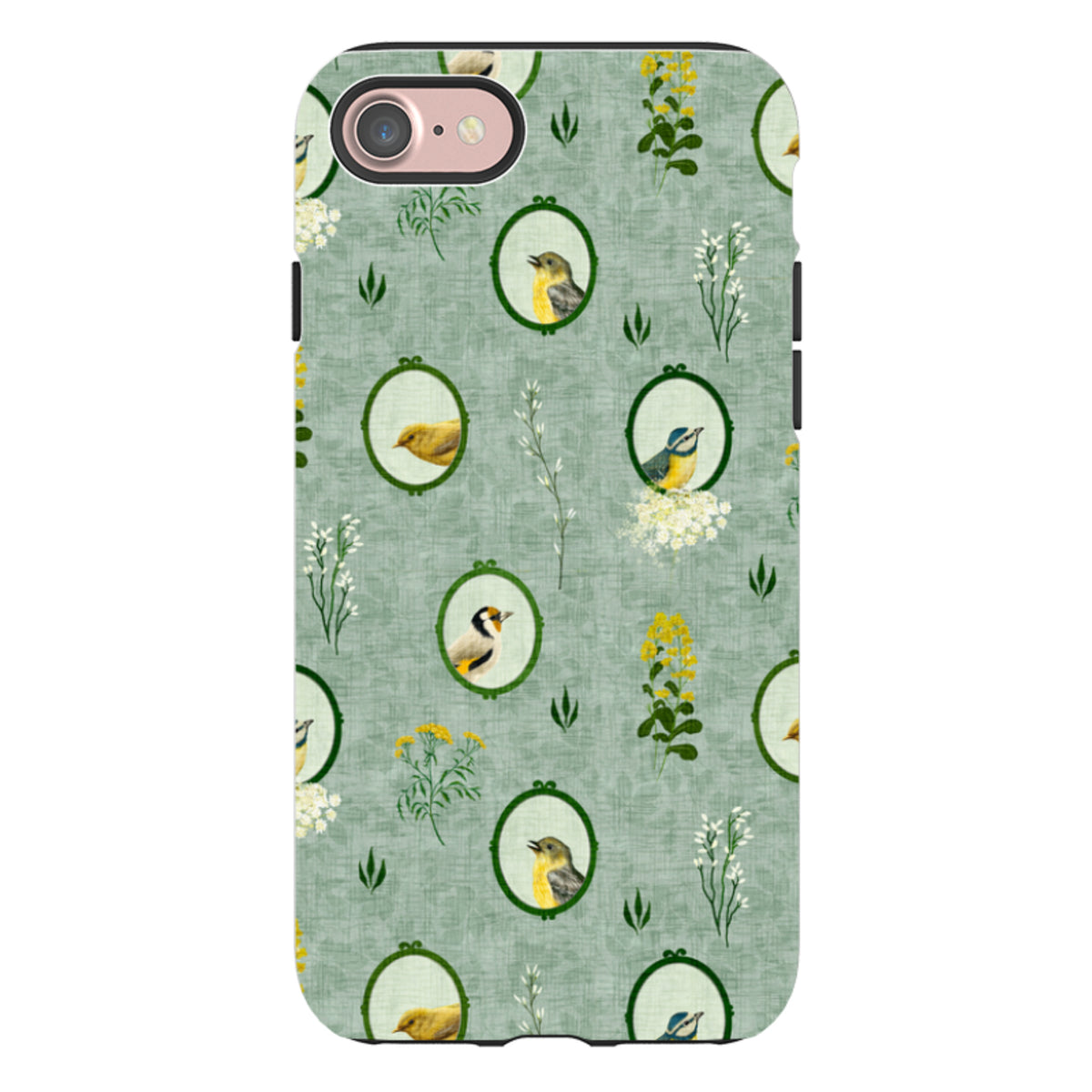 iPhone Tough Case - Song Bird Frames By Katherine Quinn