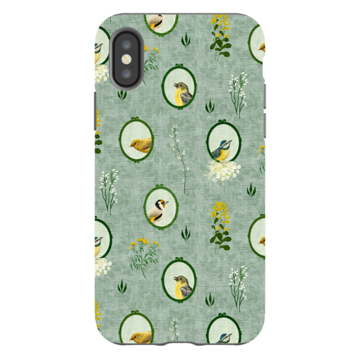 iPhone Tough Case - Song Bird Frames By Katherine Quinn