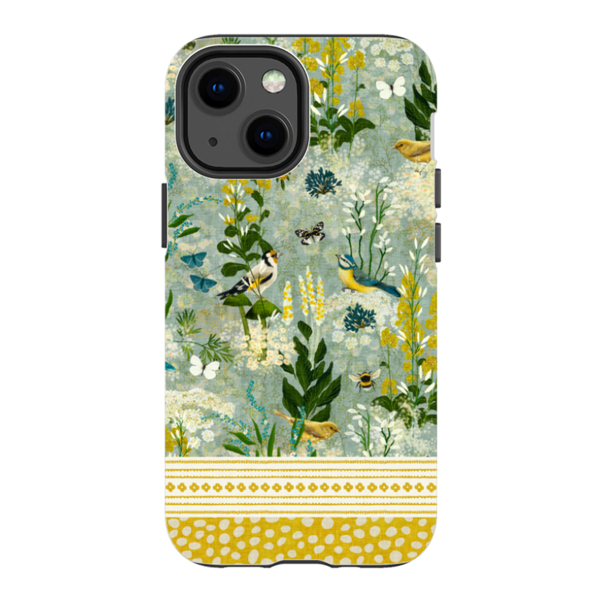iPhone Tough Case - Song Bird Garden 2 By Katherine Quinn
