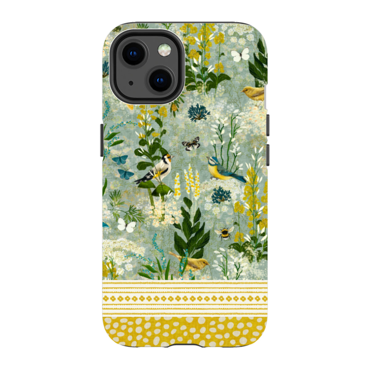 iPhone Tough Case - Song Bird Garden 2 By Katherine Quinn