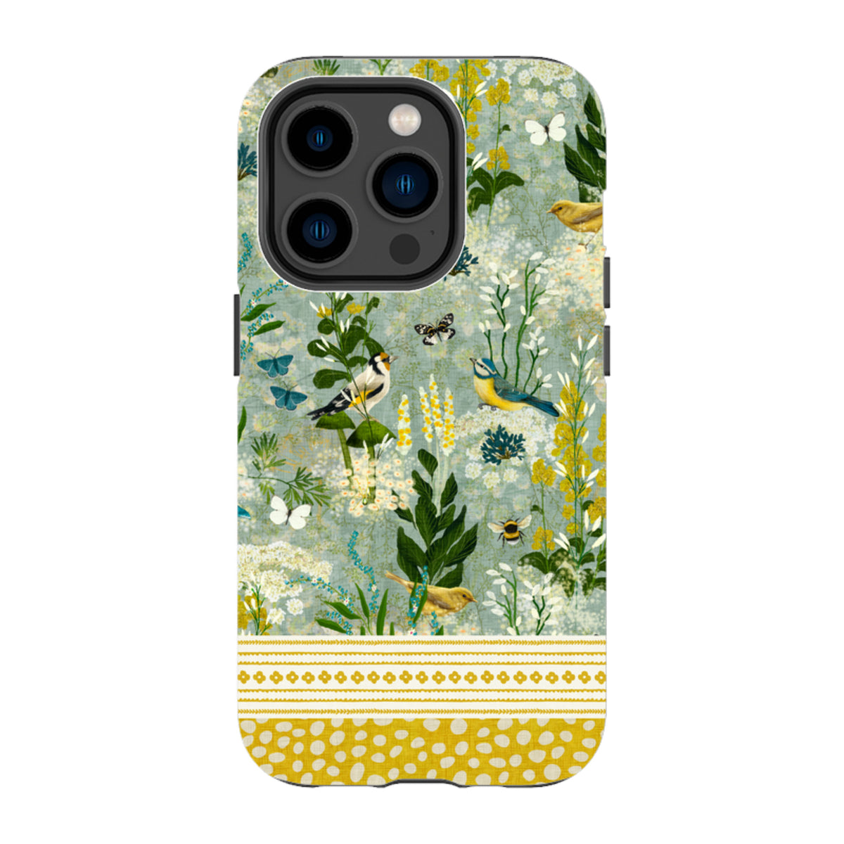 iPhone Tough Case - Song Bird Garden 2 By Katherine Quinn
