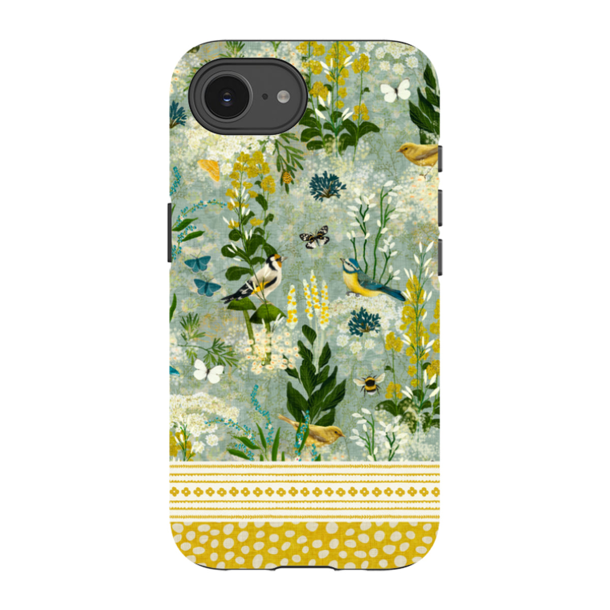 iPhone Tough Case - Song Bird Garden 2 By Katherine Quinn