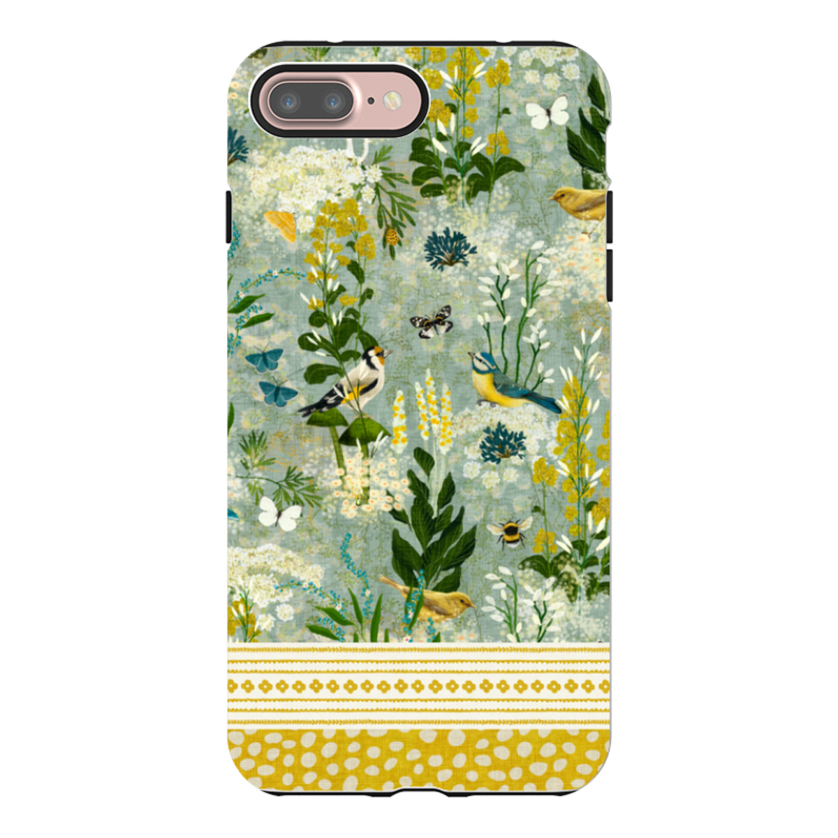 iPhone Tough Case - Song Bird Garden 2 By Katherine Quinn