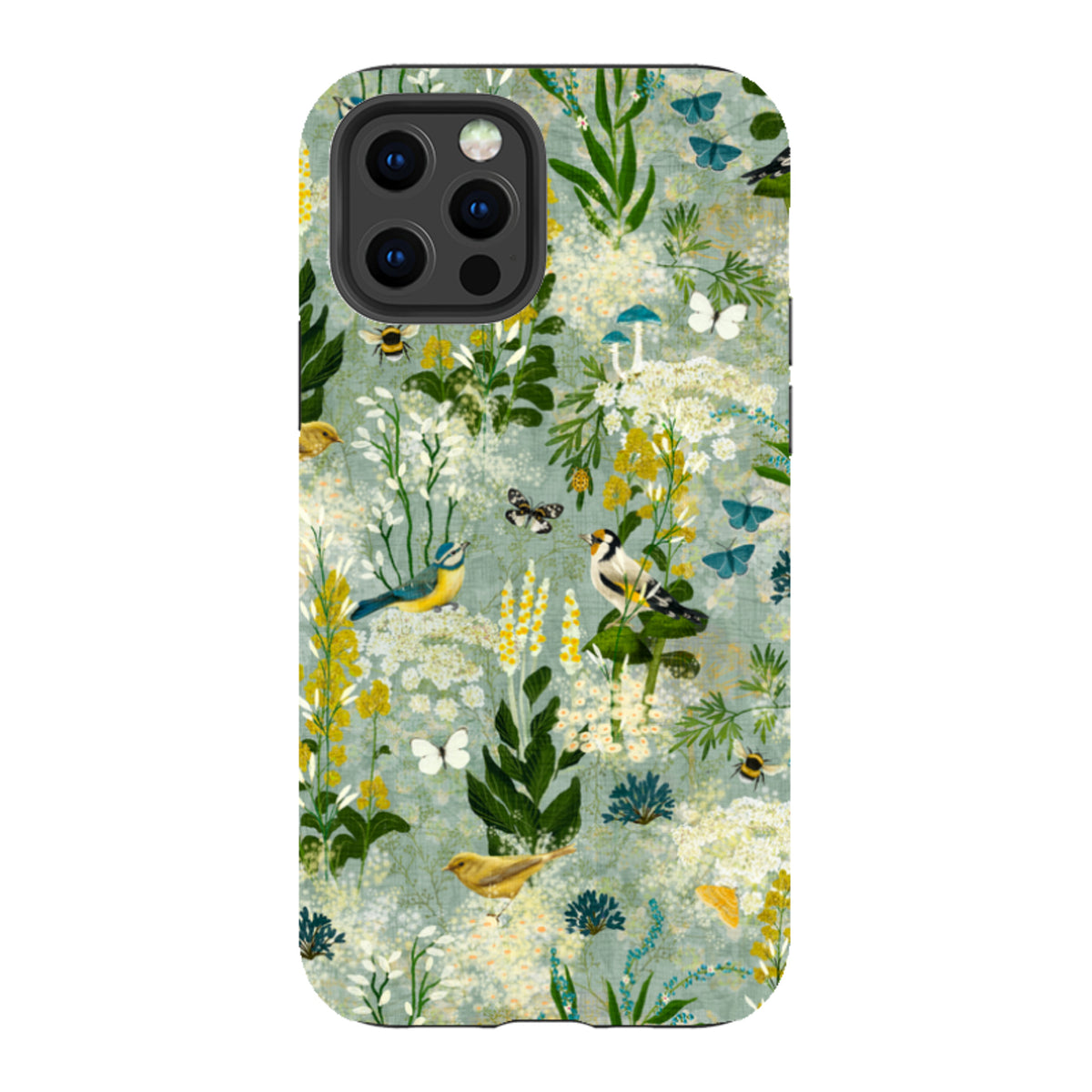 iPhone Tough Case - Song Bird Garden By Katherine Quinn