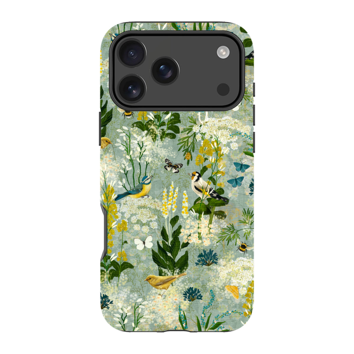 iPhone Tough Case - Song Bird Garden By Katherine Quinn