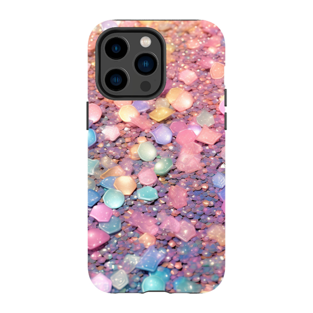 iPhone Tough Case - Space Pebbles