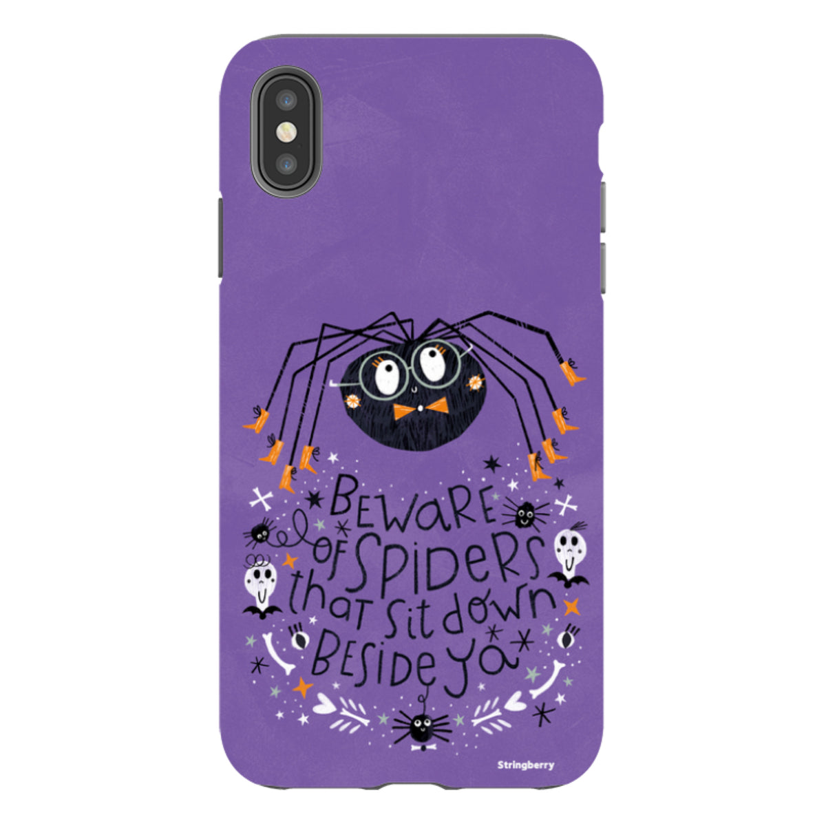 iPhone Tough Case - Spider By Ali Brookes