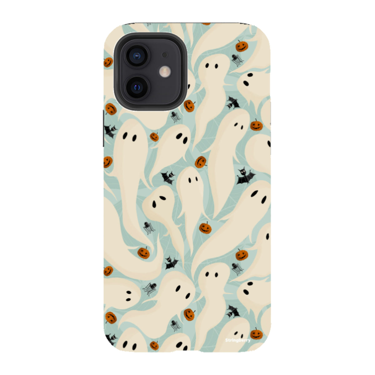 iPhone Tough Case - Spooky Pattern By Maja Lindberg