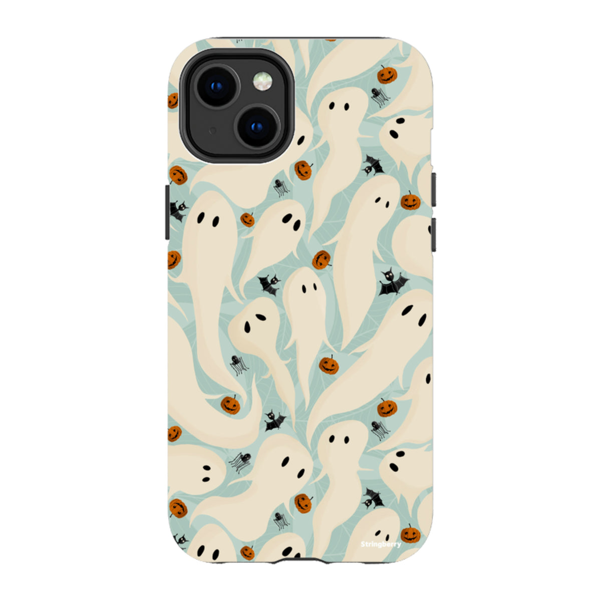 iPhone Tough Case - Spooky Pattern By Maja Lindberg