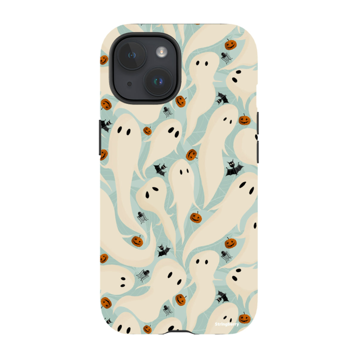 iPhone Tough Case - Spooky Pattern By Maja Lindberg