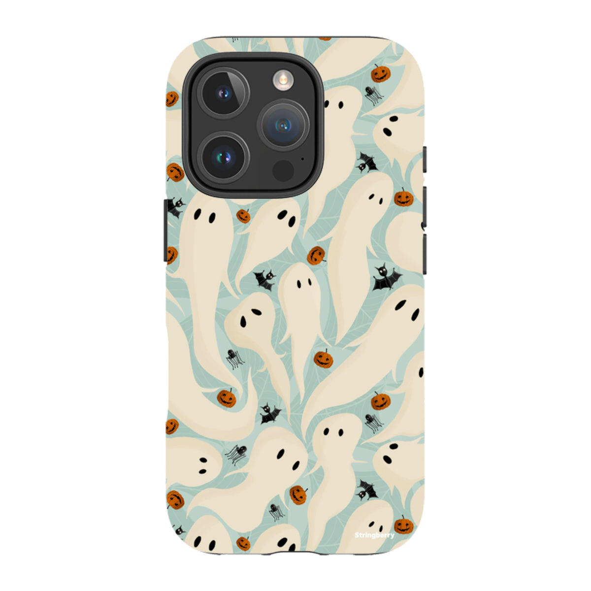 iPhone Tough Case - Spooky Pattern By Maja Lindberg