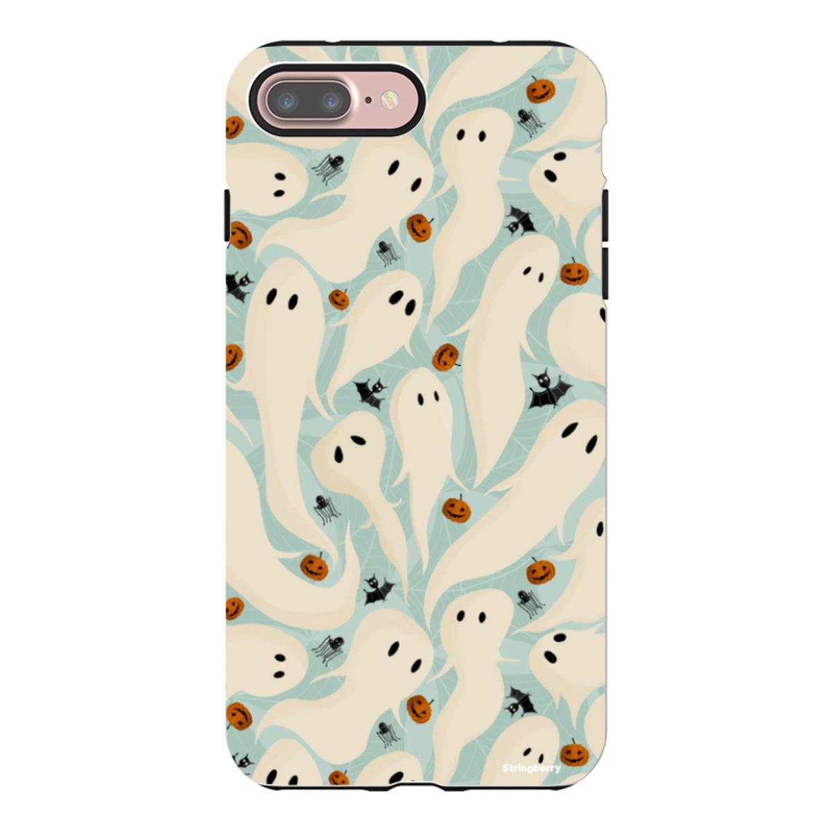 iPhone Tough Case - Spooky Pattern By Maja Lindberg
