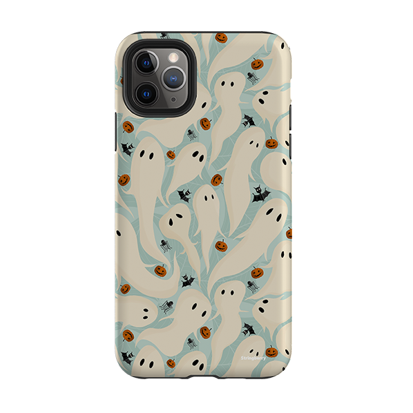 iPhone Tough Case - Spooky Pattern By Maja Lindberg