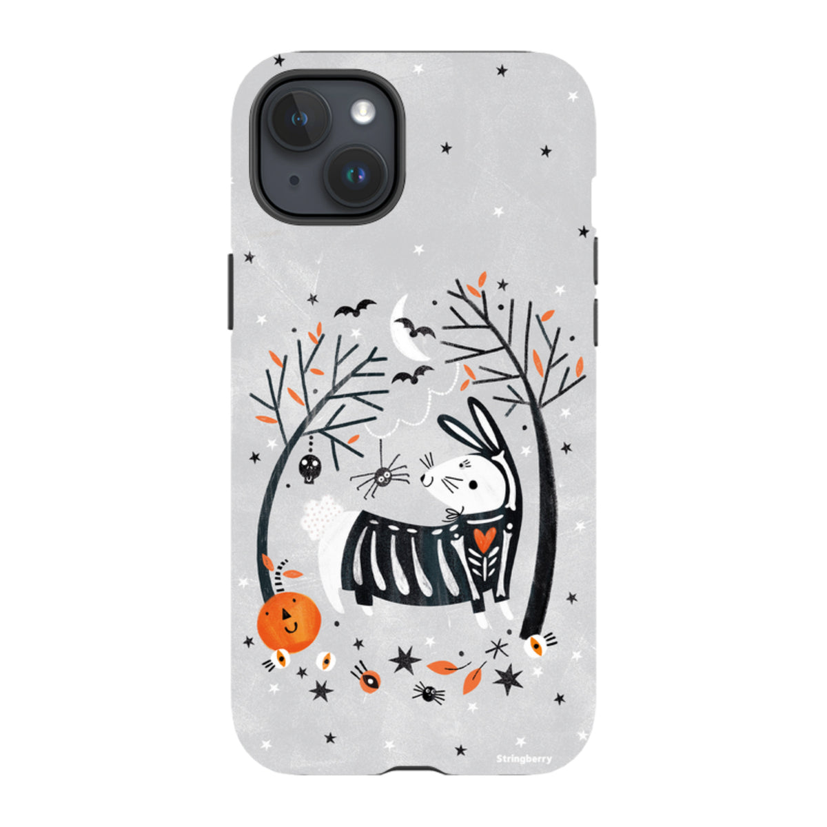iPhone Tough Case - Spooky Rabbit By Ali Brookes