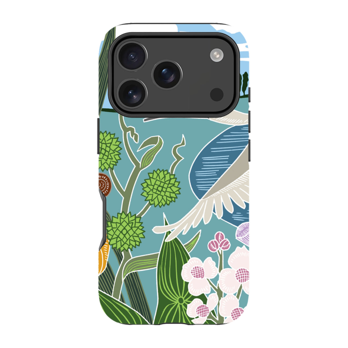 iPhone Tough Case - Spoonbill By Kate Heiss