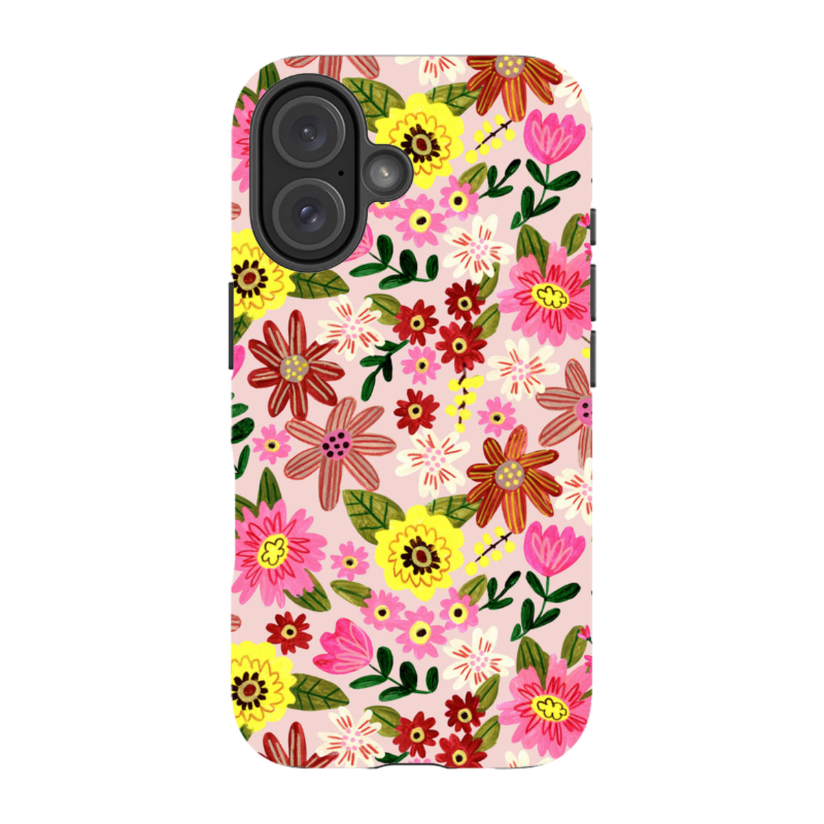 iPhone Tough Case - Spring Floral I By Caroline Bonne Muller