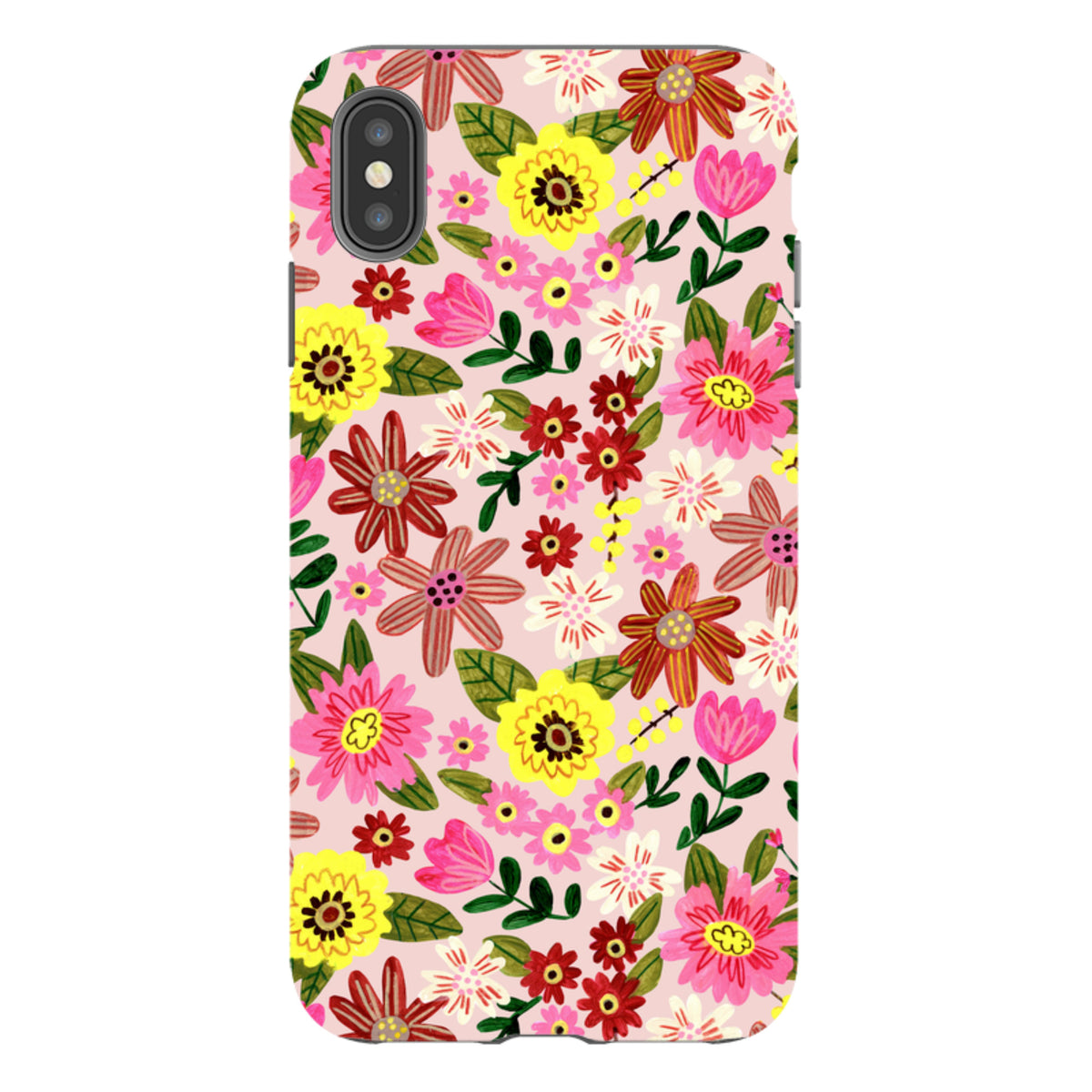 iPhone Tough Case - Spring Floral I By Caroline Bonne Muller