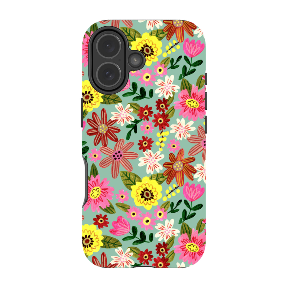 iPhone Tough Case - Spring Floral II By Caroline Bonne Muller