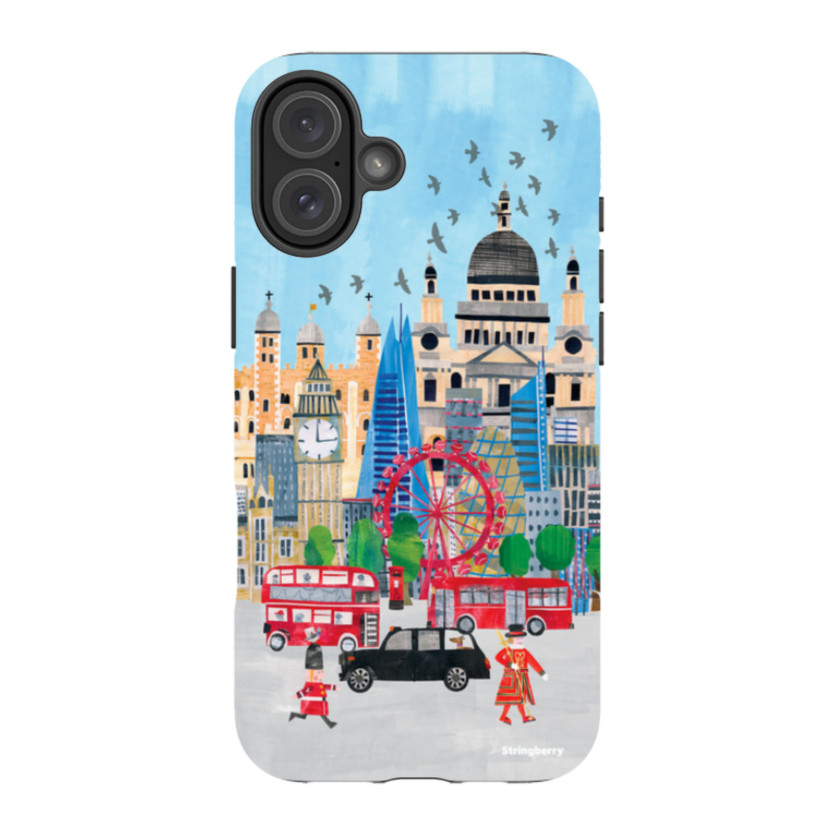 iPhone Tough Case - Spring In London By Tracey English
