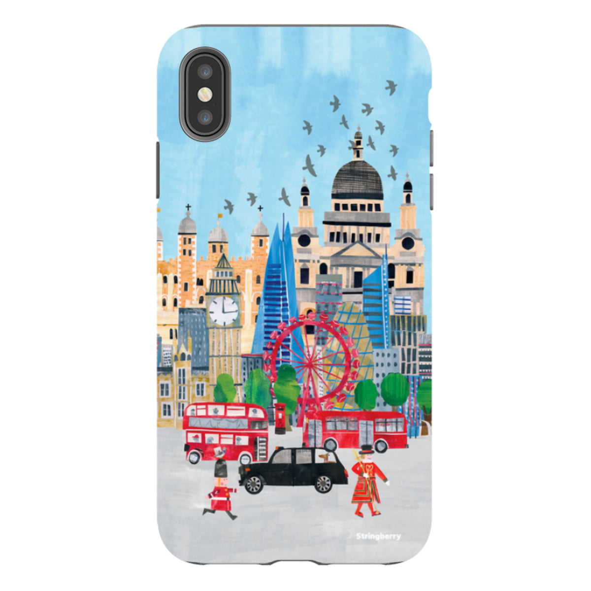 iPhone Tough Case - Spring In London By Tracey English