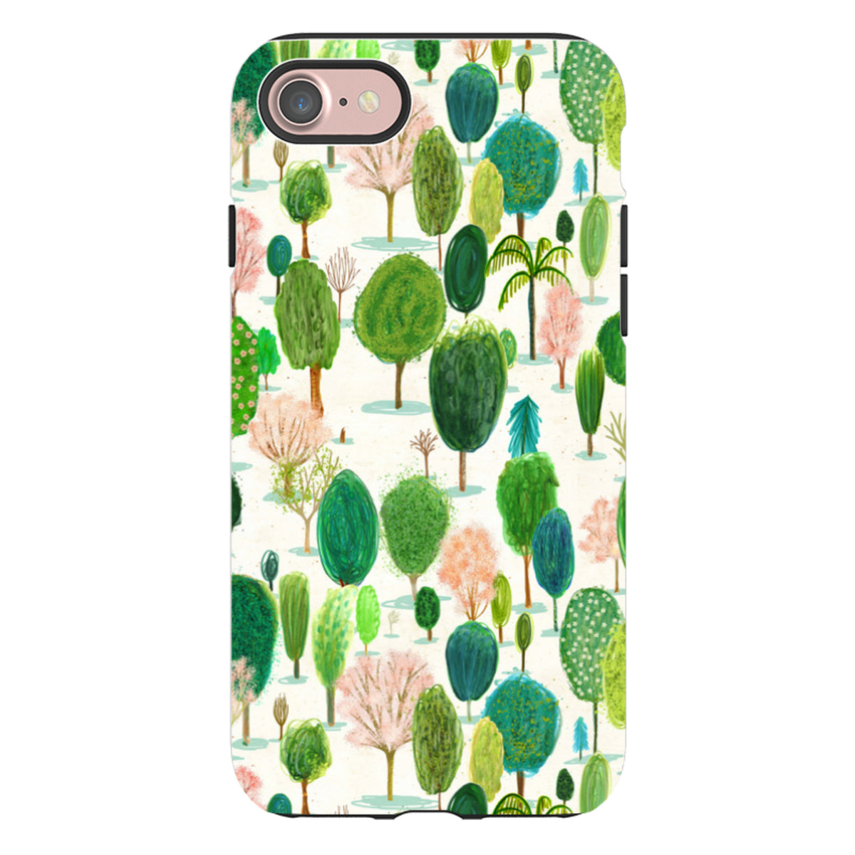 iPhone Tough Case - Spring In The Arboretum By Katherine Quinn