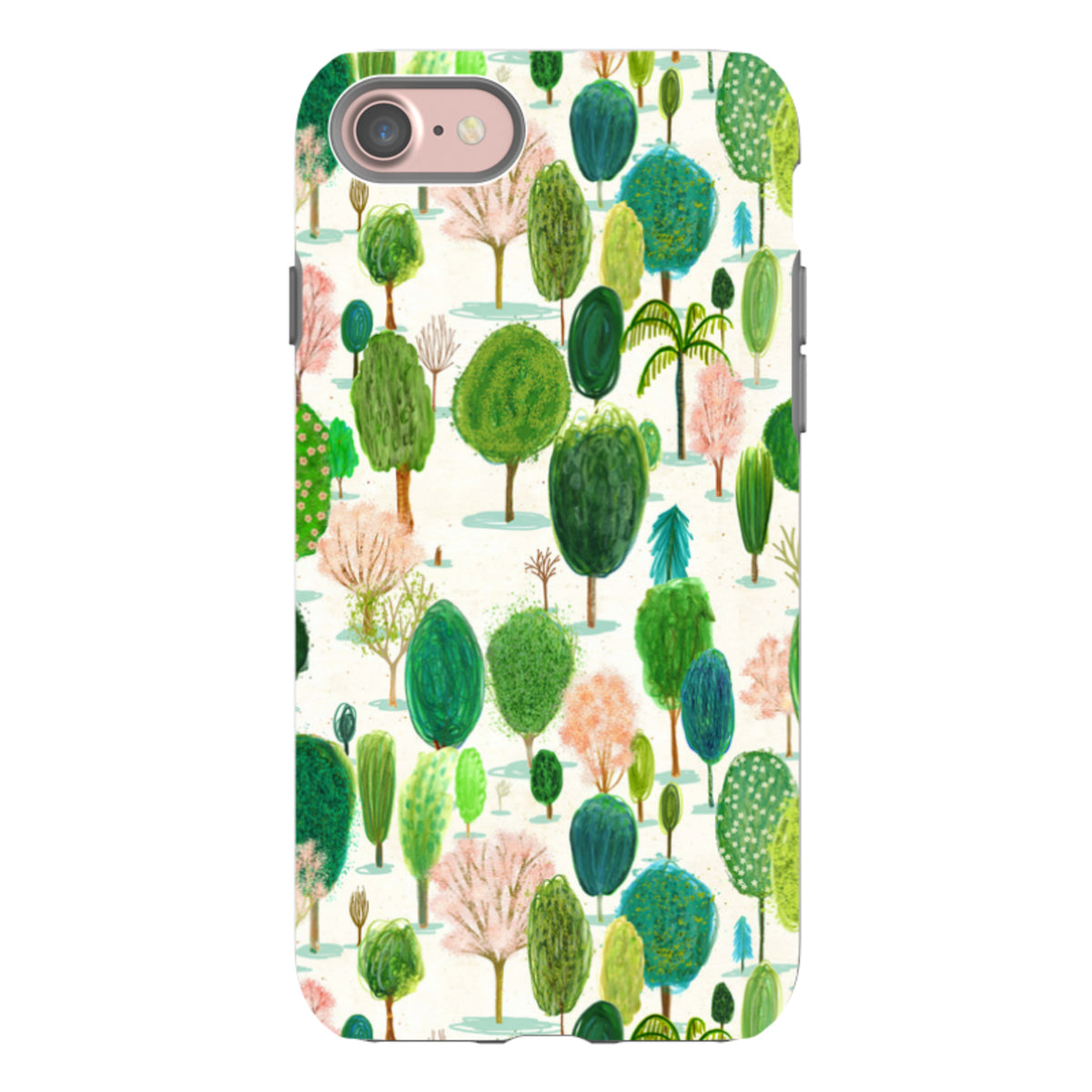 iPhone Tough Case - Spring In The Arboretum By Katherine Quinn