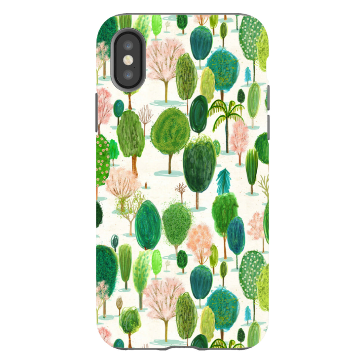iPhone Tough Case - Spring In The Arboretum By Katherine Quinn