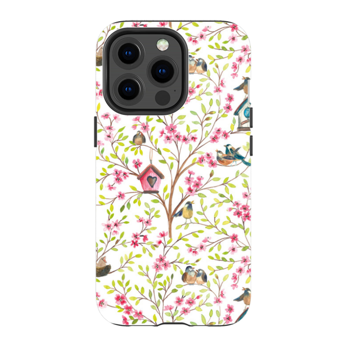 iPhone Tough Case - Spring Pattern By Elisabeth Haager