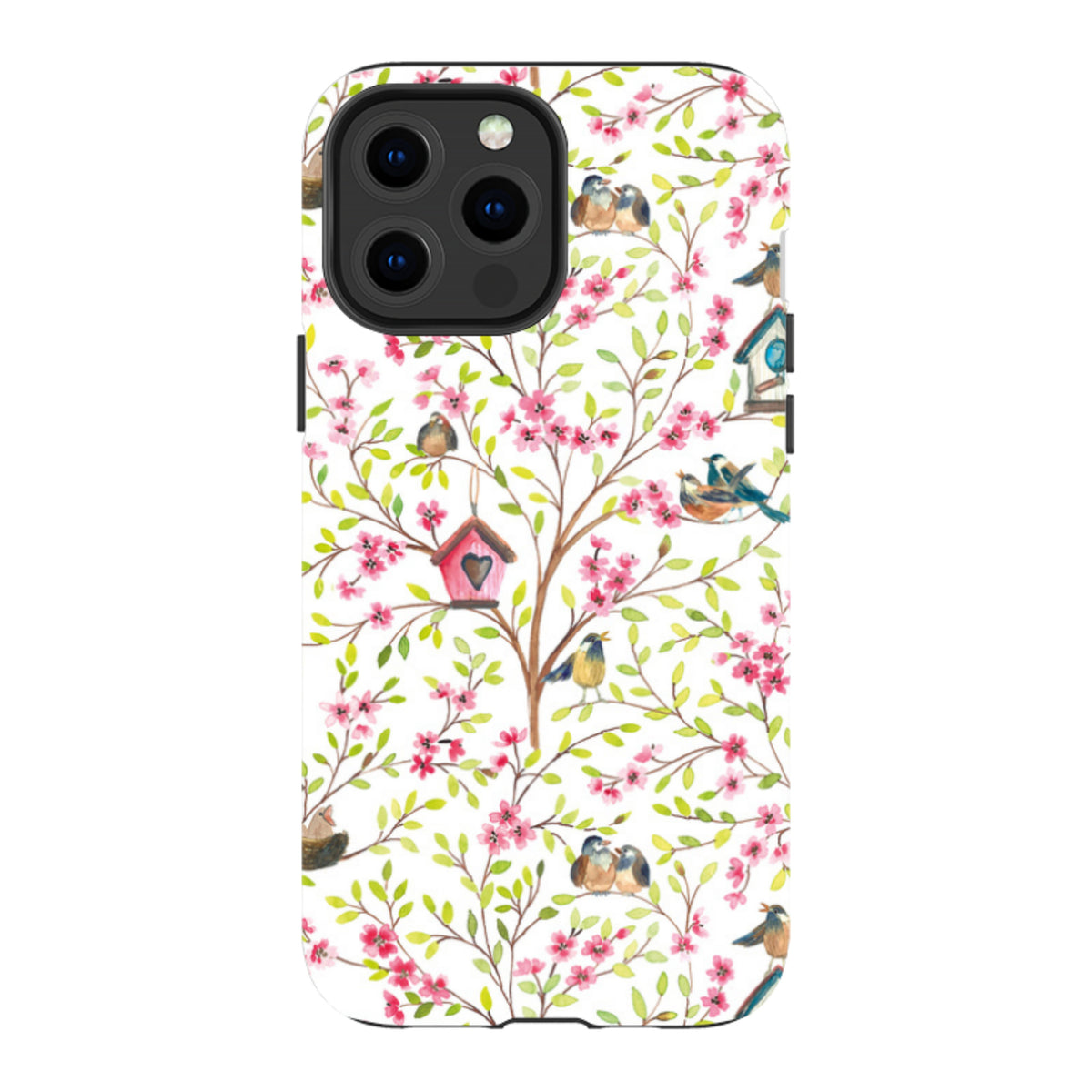 iPhone Tough Case - Spring Pattern By Elisabeth Haager