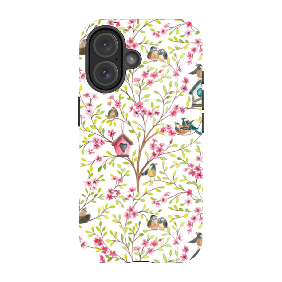 iPhone Tough Case - Spring Pattern By Elisabeth Haager