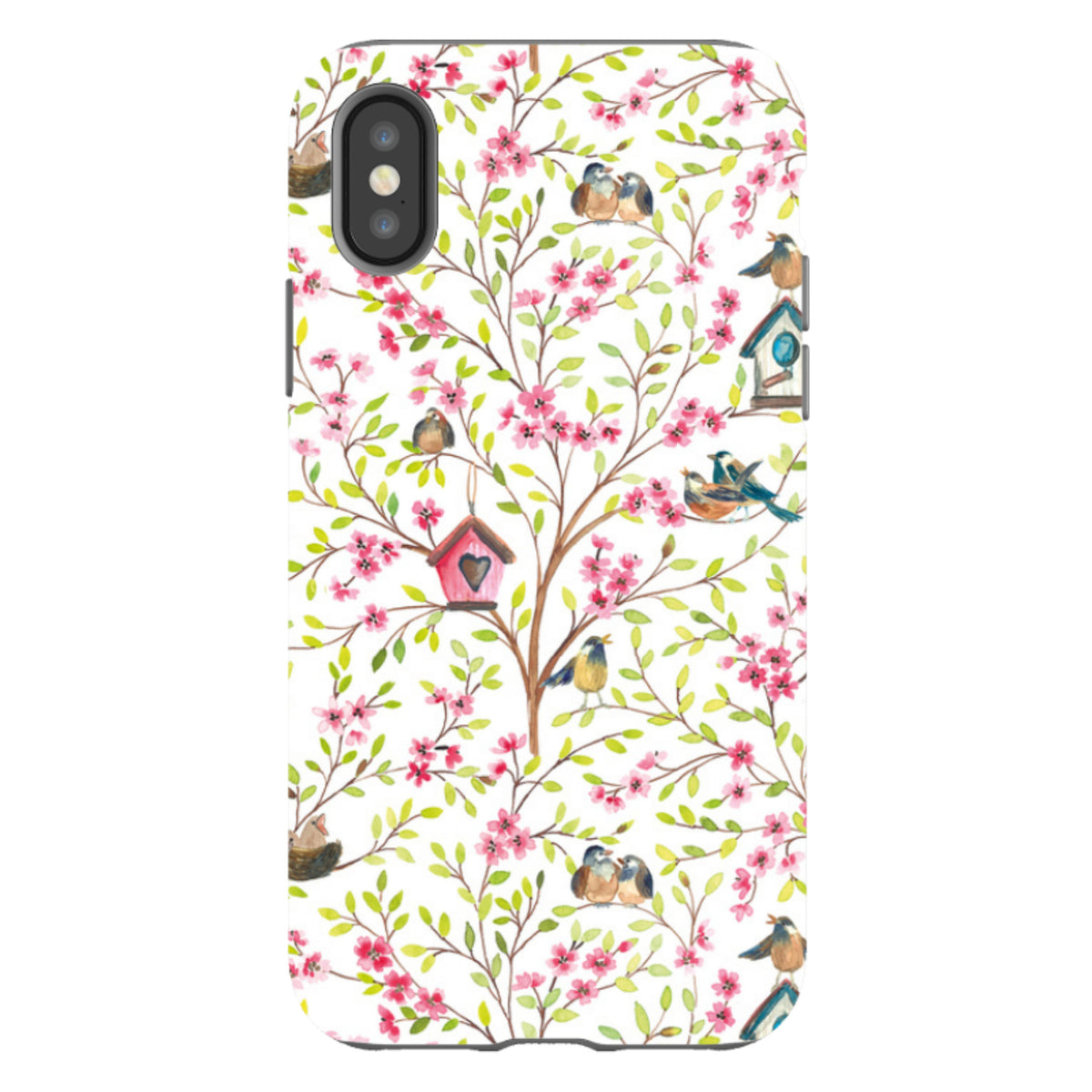 iPhone Tough Case - Spring Pattern By Elisabeth Haager