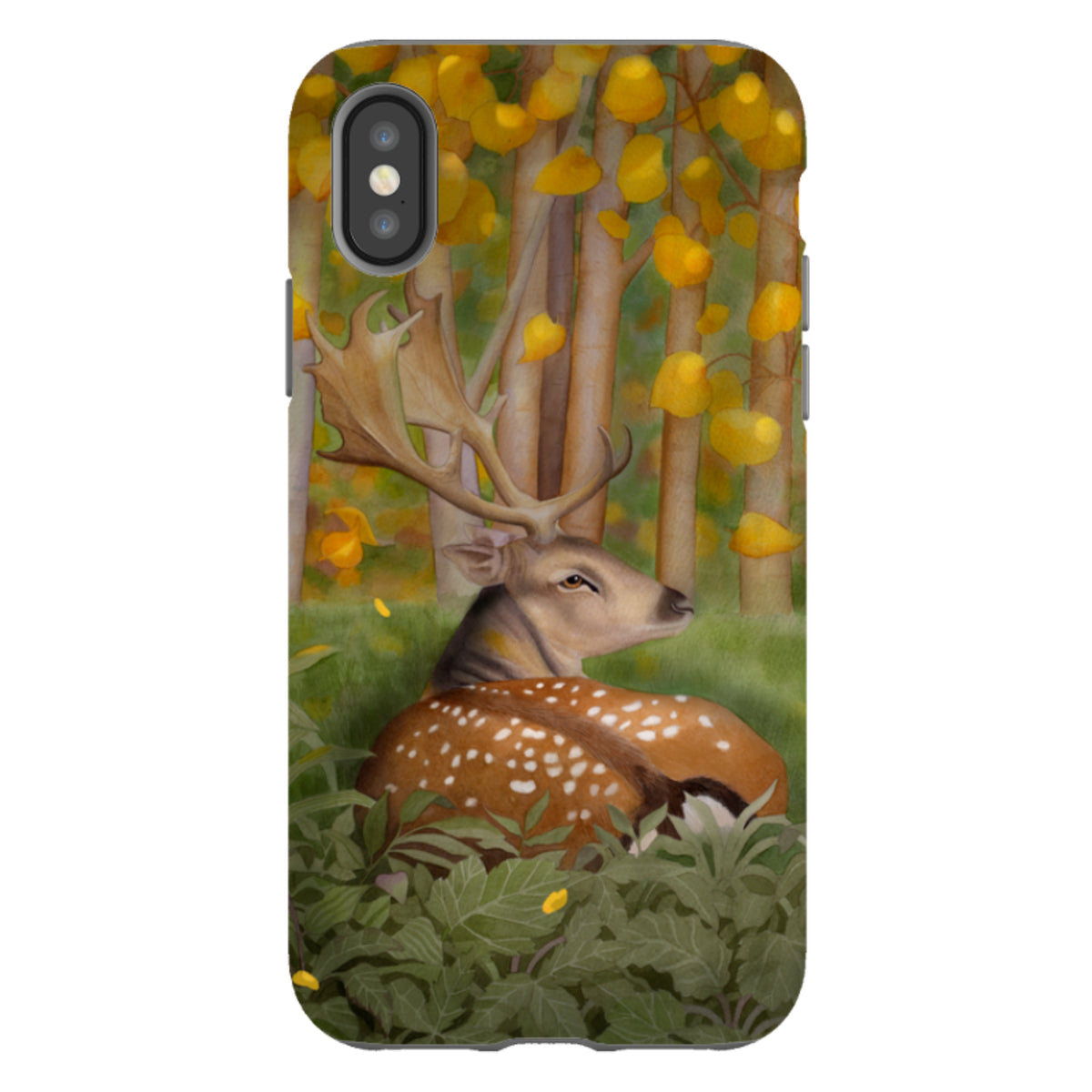 iPhone Tough Case - Stag By Bex Parkin