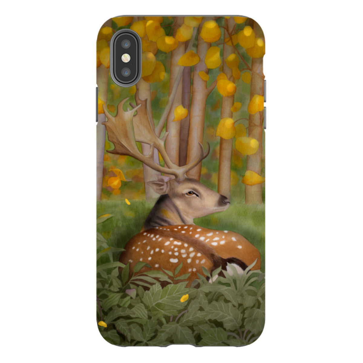 iPhone Tough Case - Stag By Bex Parkin