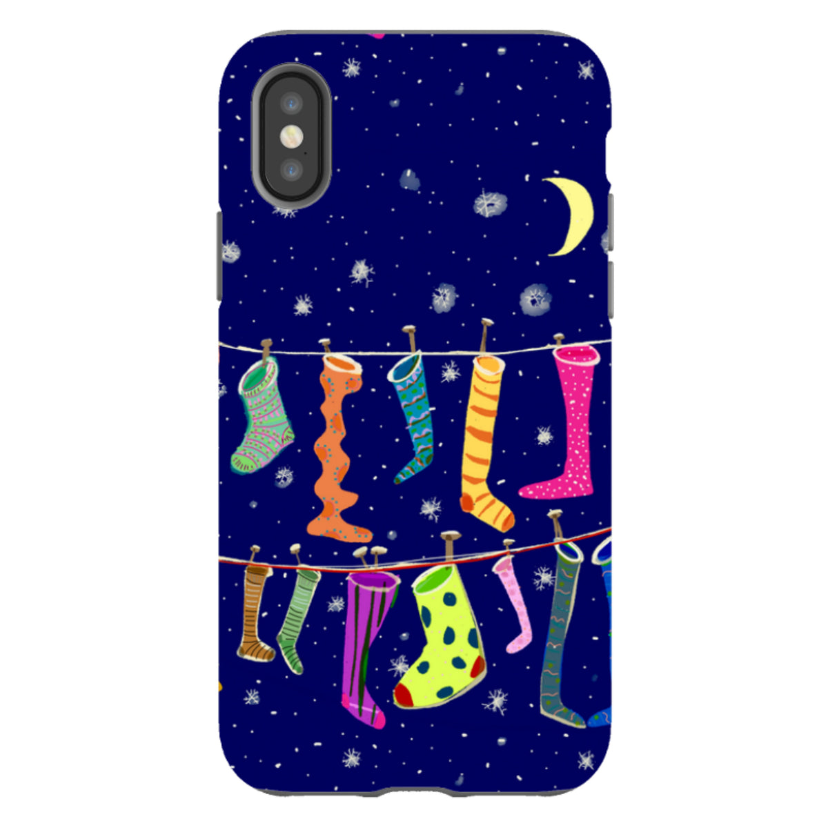 iPhone Tough Case - Stockings By Sarah Campbell